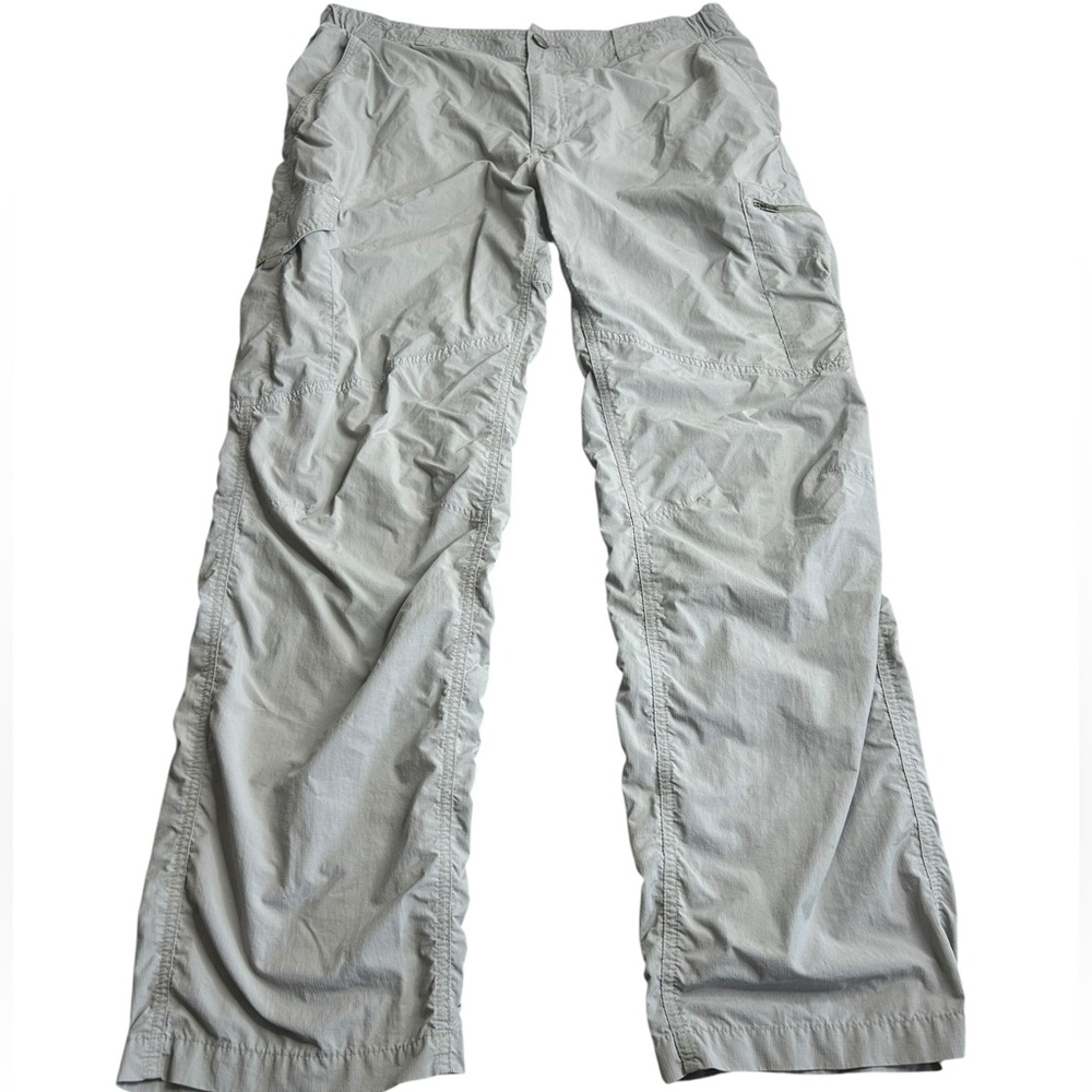 Vintage Columbia Omni-Shade Track‎ Pants Grey Size 36x32 Hiking Outdoors